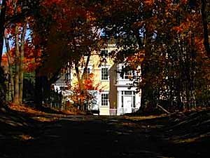 Entrance to Newburyport's Rail Trail--High Street