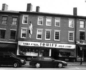 Fowles News Store and Soda Shop (photo courtesy of the City of Newburyport)