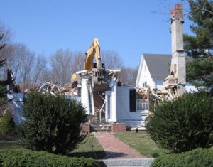 Destruction of The Tappan House, 1 Little's lane