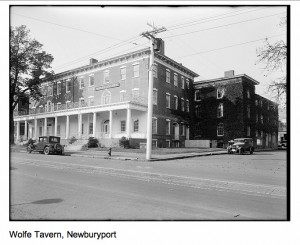 Wolfe Tavern, Photo of the Boston Public Library, Print Department, press to enlarge