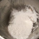 Tapioca flour in bowl (press image to enlarge)