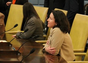 Senator O'Connor Ives at the State House